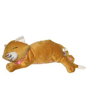 Manhattan Toy Nursing Nina Cat Orange Plush 12 Inch
